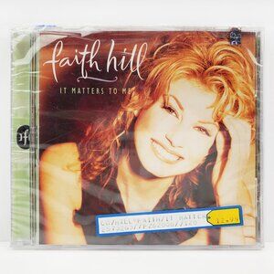 Faith Hill It Matters To Me CD 1995 Country Music Album Sealed